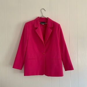 Pink Women's Oversized Blazer S/M